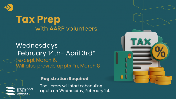 Image for event: AARP Tax Prep 