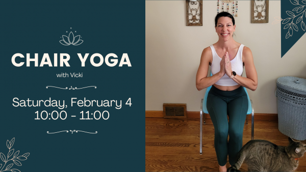 Image for event: Chair Yoga with Vicki