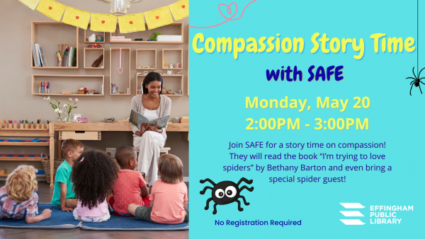 Image for event: Compassion Story Time with SAFE