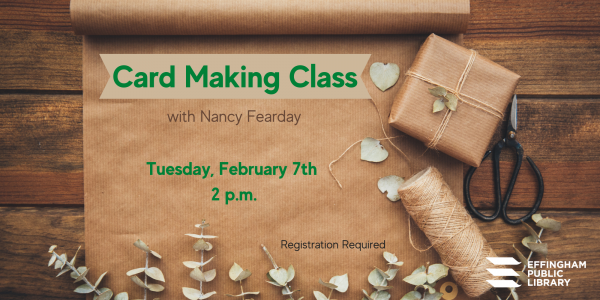 Image for event: Card Making Class
