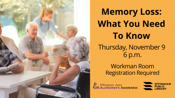 Image for event: Memory Loss: What You Need To Know